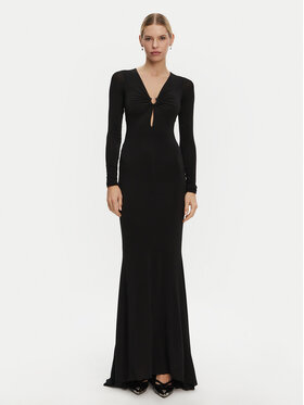 PINKO PINKO Rochie de seară 104935 A2GS Negru Slim Fit