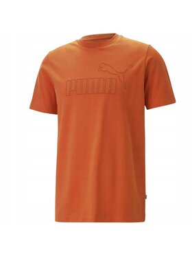 Puma Puma T-Shirt 67338594 Pomarańczowy Comfortable Fit