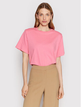 Notes Du Nord Notes Du Nord T-Shirt Dominic 12767 Rosa Boxy Fit