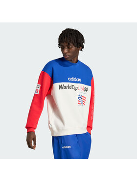adidas adidas Bluza techniczna 165583 Niebieski jasny Loose Fit