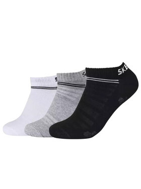 Skechers Skechers Skarpety krótkie Skechers 3PPK Mesh Ventilation Socks Biały