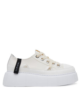 Inuikii Inuikii Tornacipő Matilda Canvas Low 30102-025 Fehér