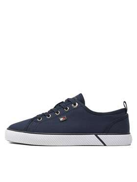 Tommy Hilfiger Tenisice Vulc Canvas Sneaker FW0FW08063 Tamnoplava