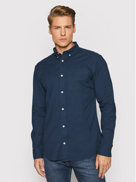 Jack & Jones Jack & Jones Koszula Brook Oxford 12192150 Granatowy Slim Fit
