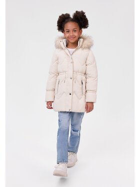 minoti minoti Kurtka zimowa 32COAT173 Kremowy Longline Fit