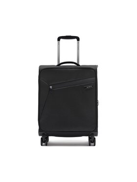 Samsonite Samsonite Mała Materiałowa Walizka Litebeam 146852-1041-1CNU Czarny