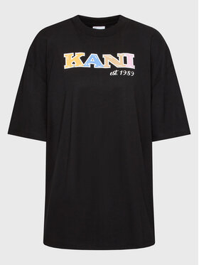 Karl Kani Karl Kani Každodenní šaty Retro 6130867 Černá Relaxed Fit