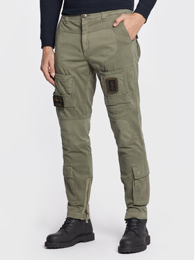 Aeronautica Militare Aeronautica Militare Текстилни панталони 222PA939CT3040 Зелен Regular Fit
