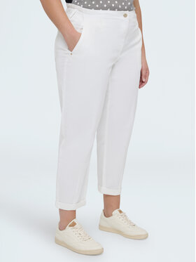 Fiorella Rubino Fiorella Rubino Pantaloni di tessuto P706T005159N011 Bianco Regular Fit