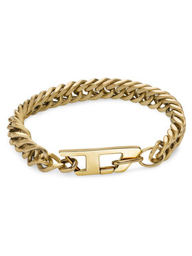 Diesel Diesel Bracciale D Logo Chain DX1511710 Oro