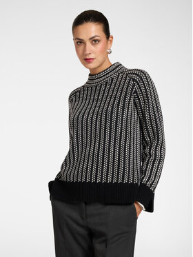 Elena Mirò Elena Mirò Maglione M044Z000806N0A1 Nero Regular Fit