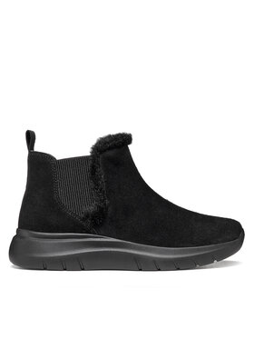 Geox Geox Gležnjarji Chelsea D Plummery D66YNB 22 C9999 Črna