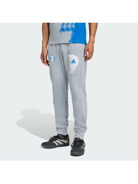 adidas adidas Spodnie materiałowe 156971 Szary Regular Fit