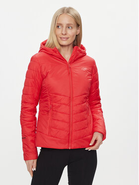 4F 4F Outdoor-Jacke 4FAW23TDJAF279 Rot Slim Fit