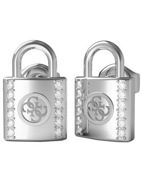 Guess Guess Kolczyki JUBE01096JWRHT/U Srebrny