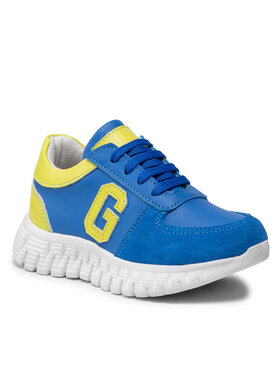 Guess Guess Sneakersy Luigi FI5LUG ELE12 Niebieski