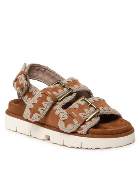 Mou Mou Sandali New Bio SW461003A Rjava