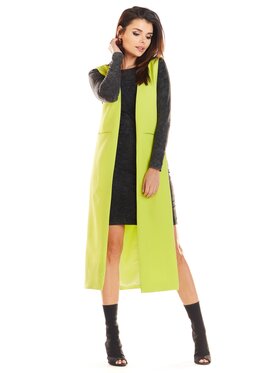 Awama Awama Kamizelka A280 Żółty Basic Fit