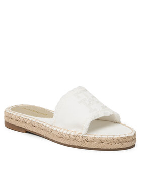 Tommy Hilfiger Espadrile Flat Sandal FW0FW07103 Écru