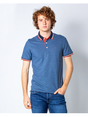 Jack&Jones Jack&Jones T-Shirt JJEPAULOS SS NOOS Niebieski To Fit
