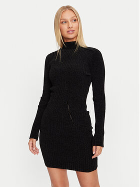 Guess Guess Φόρεμα υφασμάτινο Keily W4BK27 Z3JE0 Μαύρο Regular Fit