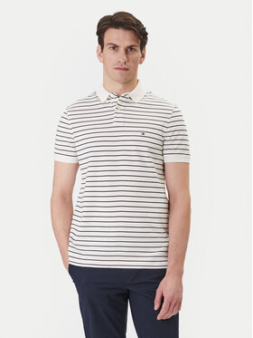Tommy Hilfiger Tommy Hilfiger Polo 1985 MW0MW17770 Beżowy Regular Fit