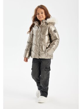 MINOTI MINOTI Kurtka zimowa 20coat49 Złoty Regular Fit