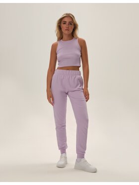 Esotiq Esotiq Spodnie piżamowe 42121 Fioletowy Regular Fit