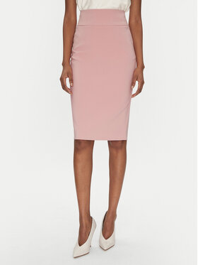 Rinascimento Rinascimento Pouzdrová sukně CFC0122808003 Růžová Regular Fit