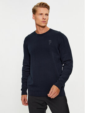 KARL LAGERFELD KARL LAGERFELD Sweater 655029 534301 Sötétkék Regular Fit
