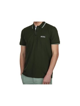 BOSS BOSS Polo 50469102-355 Zielony Regular Fit