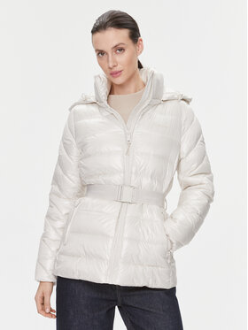 Calvin Klein Calvin Klein Pūkinė striukė Ess K20K206090 Écru Slim Fit