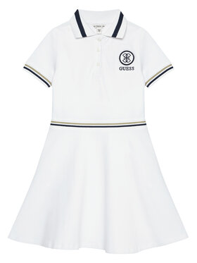 Guess Guess Rochie de zi J6RK10 K7064 Alb Regular Fit