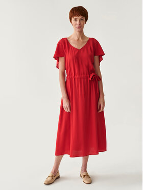 Tatuum Tatuum Rochie de zi Osta T2214.192 Roșu Regular Fit