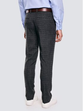 BIG STAR BIG STAR Spodnie materiałowe JORDINI_903_350 Szary Basic Fit