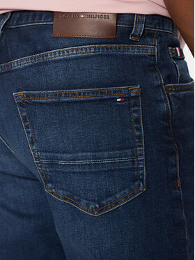 Tommy Hilfiger Jeans Hlače Harlem MW0MW39038 Mornarsko Modra Tapered Fit