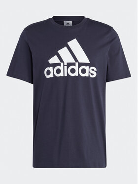 Adidas T-shirt Essentials Single Jersey Big Logo T-Shirt IC9348 Plava Regular Fit