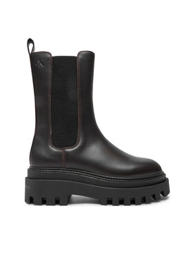Calvin Klein Jeans Calvin Klein Jeans Štibletai Flatform YW0YW01542 Ruda
