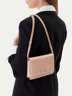 Calvin Klein Calvin Klein Rankinė Hardware Flap Crossbody K60K612967 Rožinė