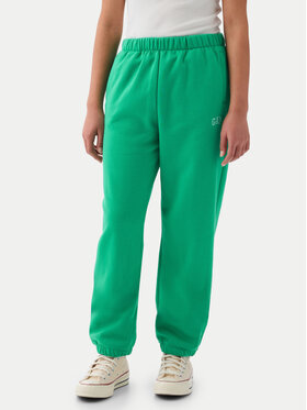Gap Gap Donji dio trenerke 870901-05 Zelena Relaxed Fit