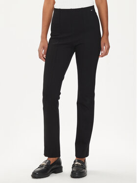 Tommy Hilfiger Tommy Hilfiger Παντελόνι υφασμάτινο Elevated WW0WW39721 Μαύρο Slim Fit