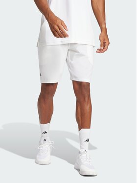 adidas adidas Szorty tenisowe 143601 Biały Regular Fit