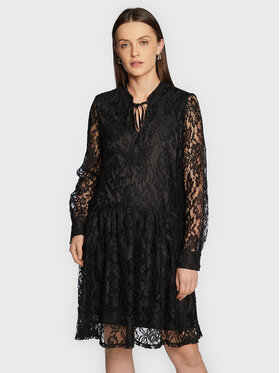 Marc Aurel Marc Aurel Kokteilinė suknelė 6814 7012 73369 Juoda Regular Fit