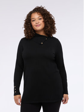 Fiorella Rubino Fiorella Rubino Sweter M633L008007N033 Czarny Regular Fit