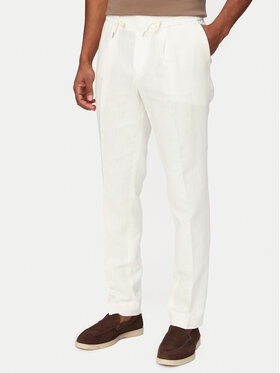 HUGO HUGO Stoffhose 50559695 Creme Regular Fit