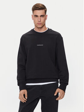 Calvin Klein Jeans Calvin Klein Jeans Džemperis ar kapuci City Grid Map J30J326790 Melns Regular Fit