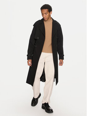 HUGO Hugo Trencis Merlyn2431 50516762 Melns Relaxed Fit