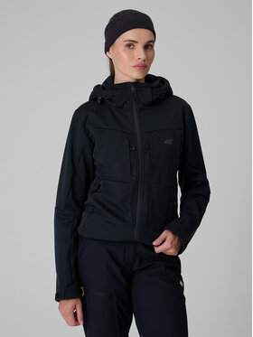 4F 4F Kurtka outdoor TACTICAL LINE Czarny Regular Fit