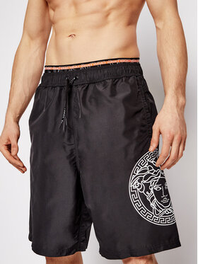 Versace Versace Plavecké šortky ABU13010 Černá Regular Fit