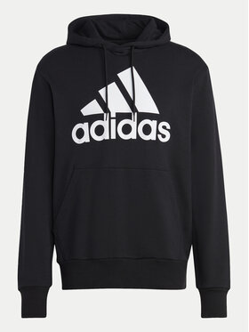 Adidas Jopa Essentials French Terry Big Logo Hoodie IC9363 Črna Regular Fit